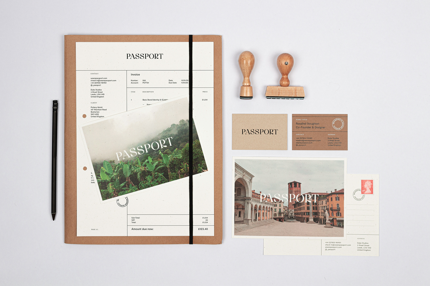 文具品牌PassportVI形象設計的更新